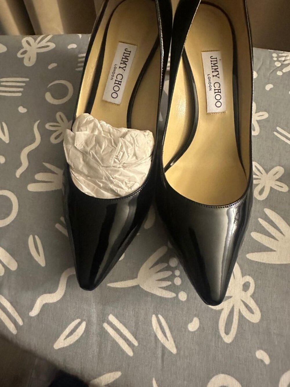 Jimmy Choo Women's Romy 60mm Pointed Toe Pumps - PATENT LEATHER